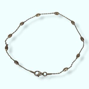 Vintage Sterling Dainty Chain Bracelet/Anklet